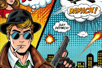 draw amazing comic pop art from your photos