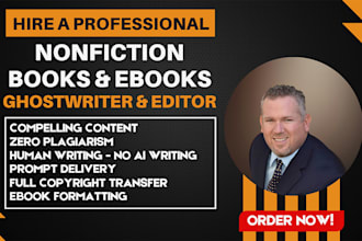 be self help ebook non fiction ghostwriter KDP ebook ghostwriter