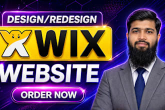 build, rebuild wix  business website, wix landing page, wix ecommerce store
