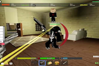 script combat system, car system, gun system for roblox game