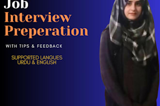 ace your personalized mock interview and expert feedback
