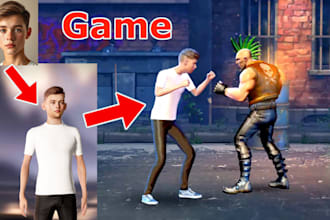 develop personalized video game, custom game and do video game creation