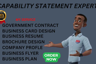 do government capability statement, brand logo and capability statement