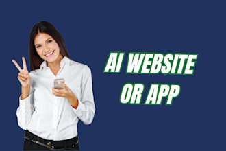 develop ai chatgpt mobile app or website ai saas app ai chatbot ai software
