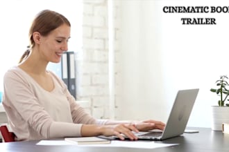 create a cinematics book trailer