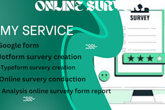 create online form and get over 1000 respondents to fill online survey