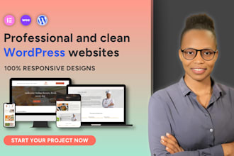 design a professional wordpress website