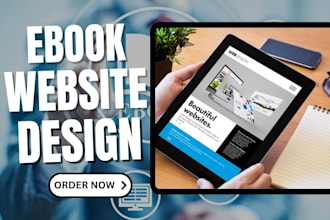 do ebook landing page, ebook website, children ebook website on wix, wordpress