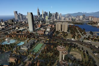 custom fivem map, fivem cities, fivem realistic map, nyc map, detroit, la fivem
