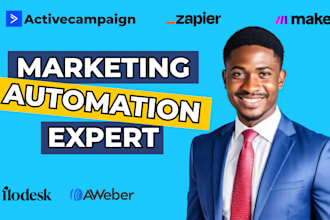 setup, automate, or integrate activecampaign, aweber and flodesk CRM