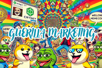 solana memecoin telegram promotion pumpfun promotion viral guerilla marketing