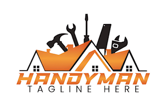 design real estate, construction, handyman logo design