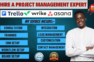 setup automation integration with monday com trello asana clickup monday crm