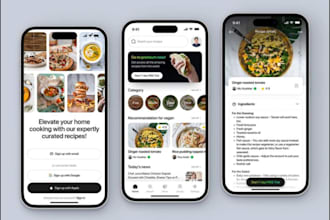 build ai recipe app, ai cooking app, ai restaurant app, ai food app, meal plan