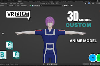 create custom vrchat avatar vrc avatar furry avatar for vrchat pc and quest