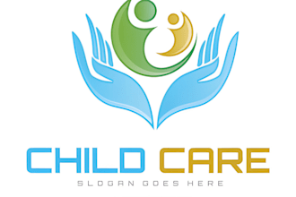 design for you children, kids, day care custom logo design