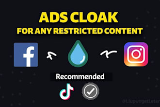 cloak ads for ads approval for google ads, crypto, cbd and social media ads camp