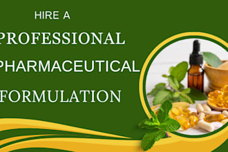 formulate the pharmaceutical formulation, medicine