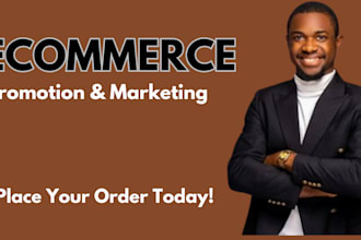 shopify promotion, ebay store, amazon, etsy store to boost shopify store sales