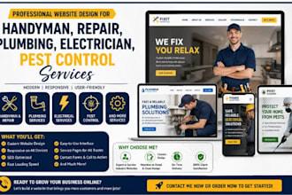 do handyman, hvac, plumbing, electrician, handyman website