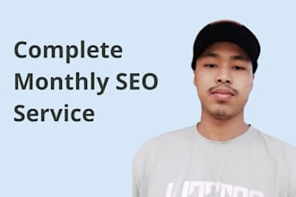 boost your website ranking with a complete monthly SEO service
