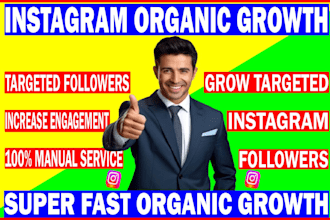 do super fast organic instagram growth and organic follower