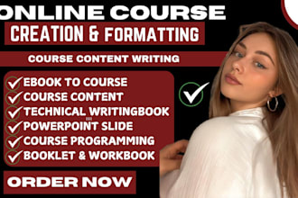 create online course content, course curriculum, course creation for kindle KDP