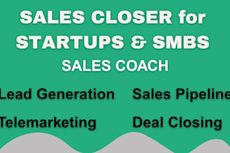 close crm sales lead gen hubspot sales closer for startups and smbs