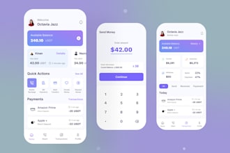 build digital banking app, virtual bank app, money transfer app, investment app
