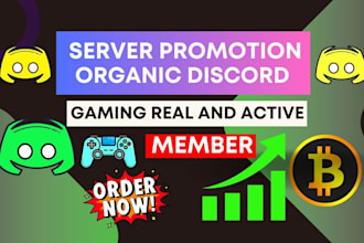 do discord server growth and discord server promotion