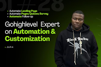 setup go high level workflow automation gohighlevel crm dashboard customization