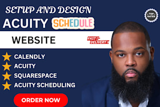 setup or revamp your acuity scheduling, calendly, vagaro booking appointment