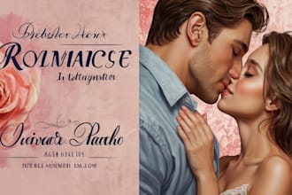 design professional illustration for romance book cover