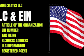 do US llc register llc in wyoming state, llc formation ,ein number ,llc creation