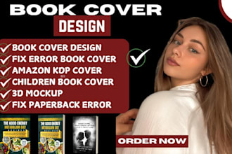 do book cover design for amazon kindle, amazon KDP, amazon KDP book publishing