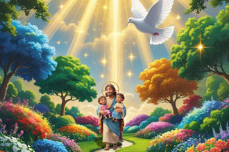 do custom bible illustrations hand drawn or digital artwork
