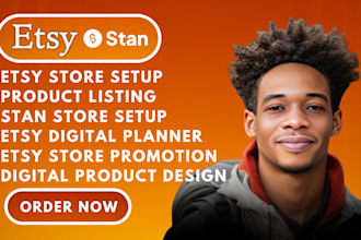 etsy shop setup stan store setup etsy digital products etsy digital planner