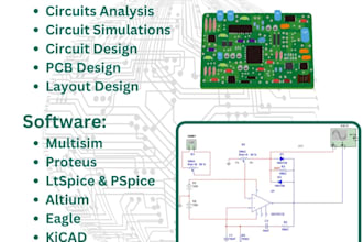 provide electronic circuits analysis and simulation services