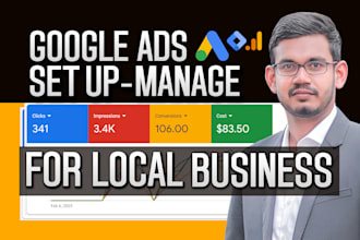 do google ads campaign setup for local business from scratch