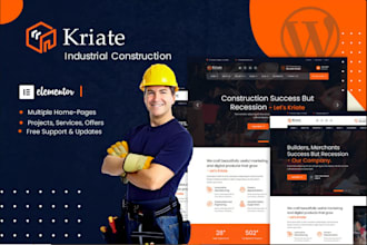 create a professional contractor, remodeling and home improvement website