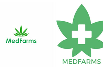 do custom cannabis weed marijuana logo design