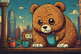 draw amazing cartoon doodle art and character illustrations