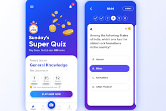 develop quiz app, ai quiz app, kid learning app, elearning app, educational app