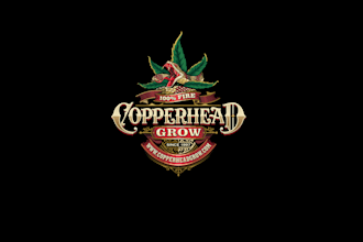 design awesome copperhead grow logo