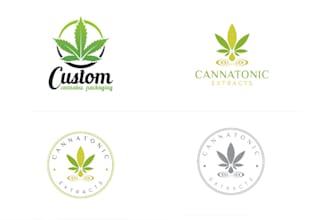 do custom marijuana medical logo design
