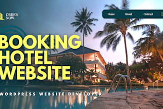 design a professional airbnb, travel, and hotel  booking wordpress website
