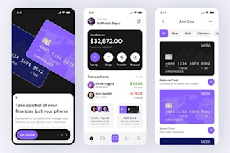 develop crypto wallet, fintech, blockchain, trading, and money transfer apps