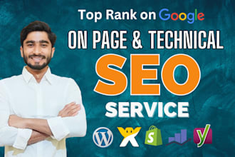 do advanced on page SEO expert for your website