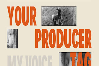 create an original producer tag in a girl voice in 24 hours