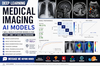do medical imaging processing with ml, dl, computer vision
